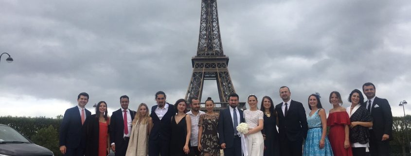 Pariste düğün organizasyonu